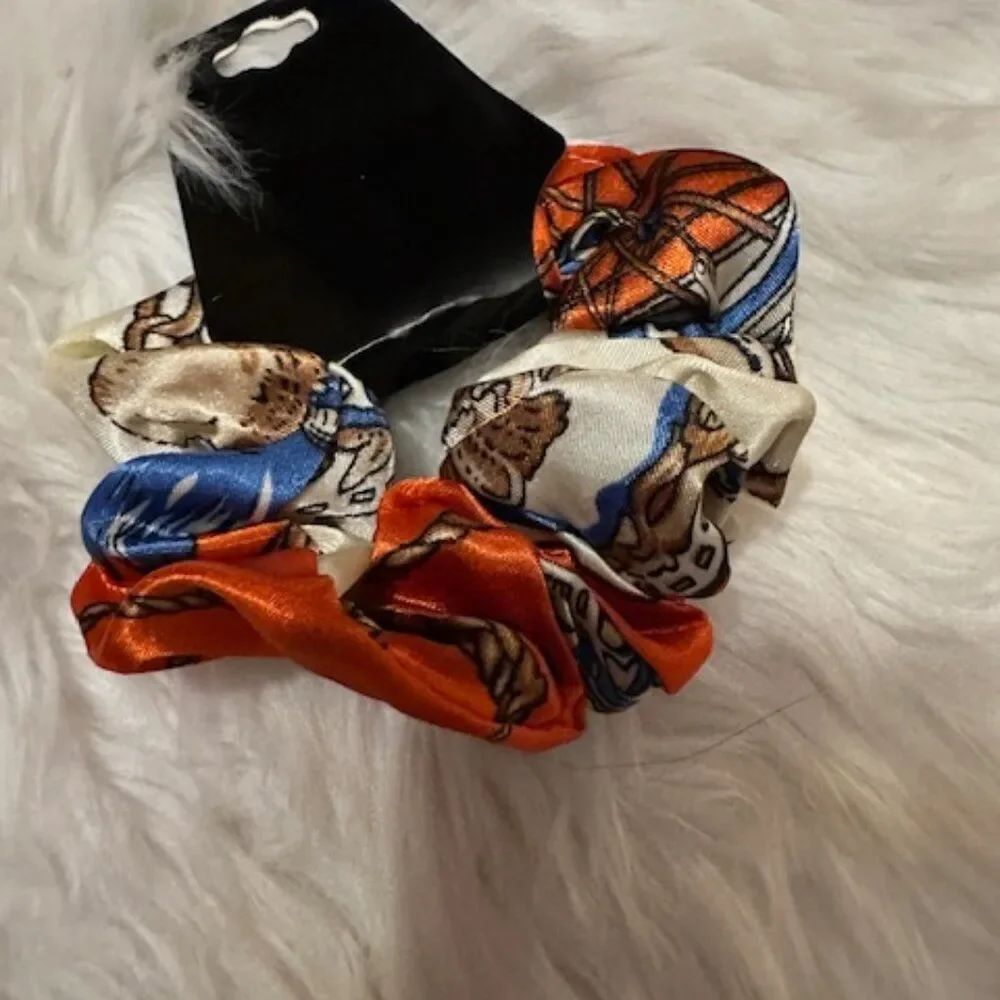 Bundle (6) Satin Scrunchie   SC8116  - KIDS  Handmade NWT Boutique